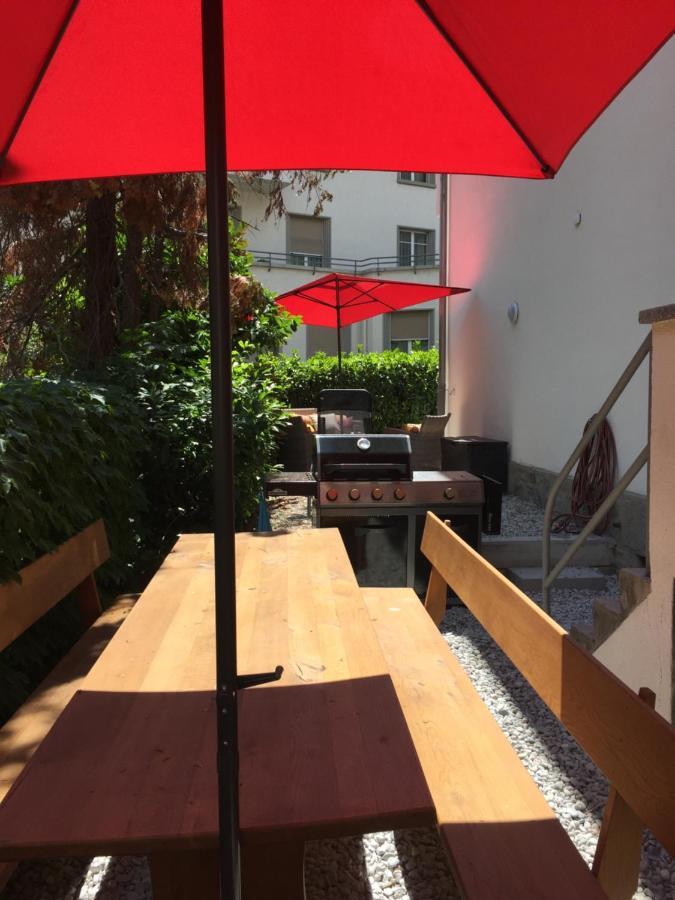 Alpine City Suite Brig Bagian luar foto